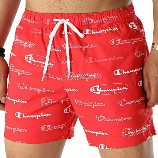 Calção de Banho Homem Champion Beachshort Vermelho