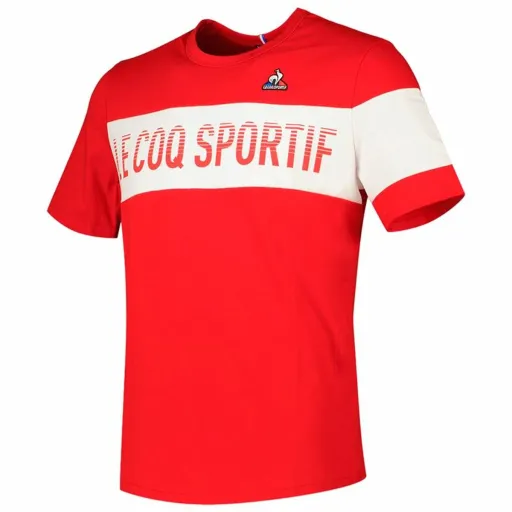 Camisola de Manga Curta Unissexo Le Coq Sportif N°2 Vermelho