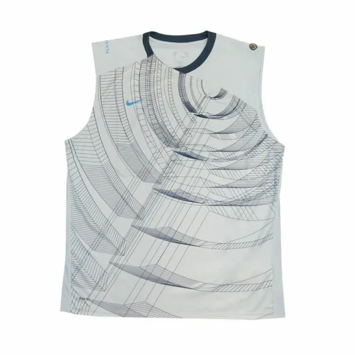 T-Shirt para Homem Sem Mangas Nike Summer Total 90 Cinzento Claro