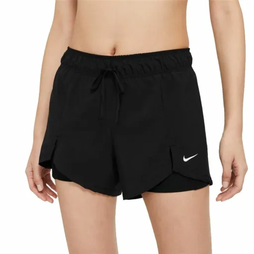 Calções de Desporto para Mulher DF FLX ESS 2-IN-1 Nike Preto