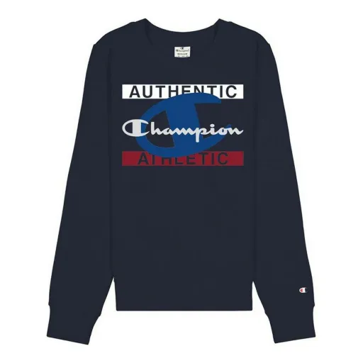 Polar Sem Capuz Homem Champion Authentic Athletic Azul Escuro