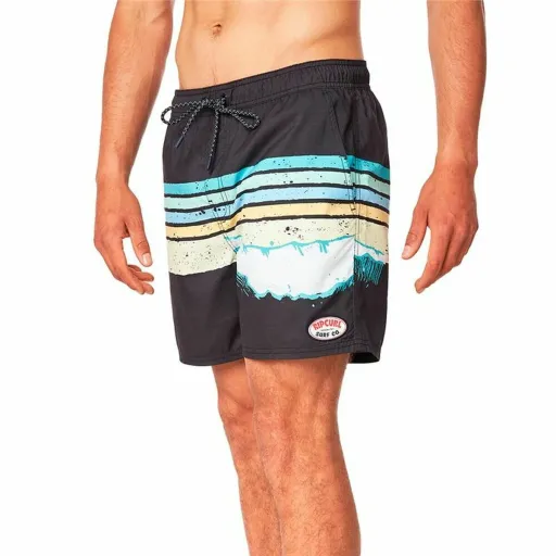 Calção de Banho Homem Rip Curl  Framed Volley Preto