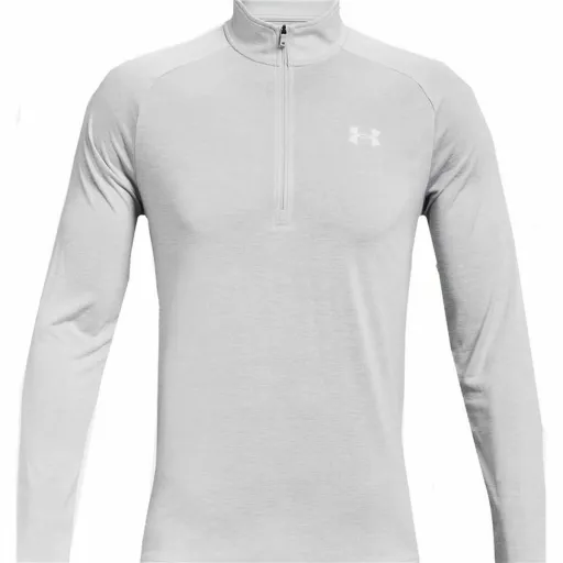 Camisola de Manga Comprida Homem Under Armour Tech 2.0 1/2 Zip Branco