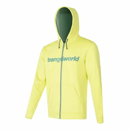 Casaco de Desporto para Homem Trangoworld Ripon Com Capuz Amarelo