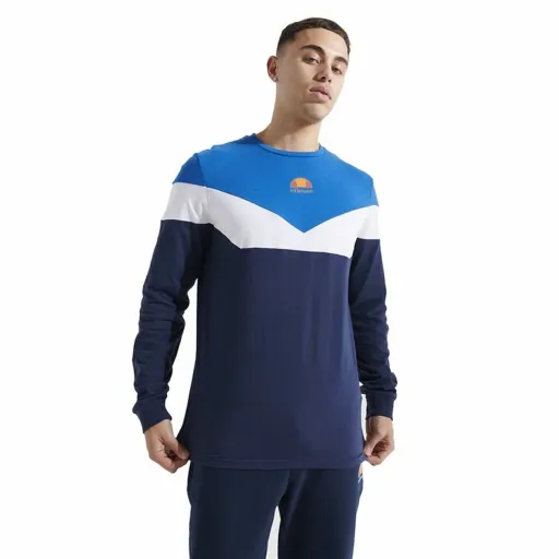 Camisola de Manga Comprida Homem Ellesse Pavloti Azul