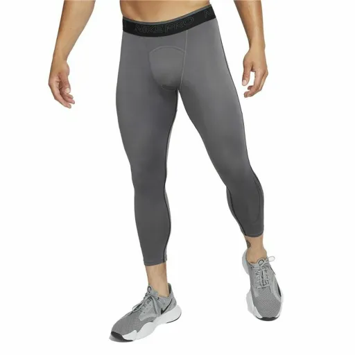 Leggings de Desporto Homem Nike Pro Dri-FIT Cinzento Escuro