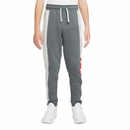 Calças de Treino Infantis Nike Sportswear  Branco Cinzento Escuro