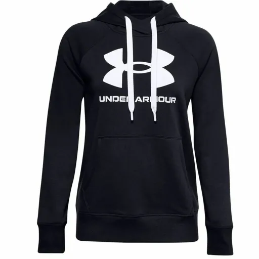 Polar com Capuz Mulher Under Armour Rival Fleece Preto