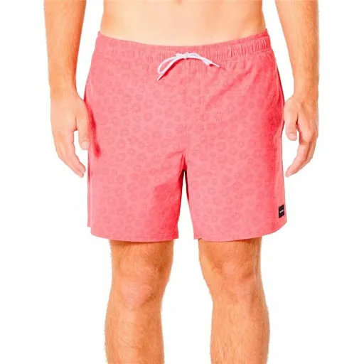 Calção de Banho Homem Rip Curl 16" Volley Cor de Rosa