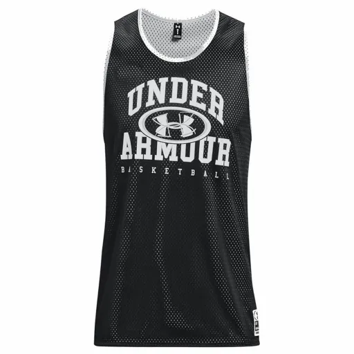 T-Shirt de Basquetebol Under Armour Baseline Preto