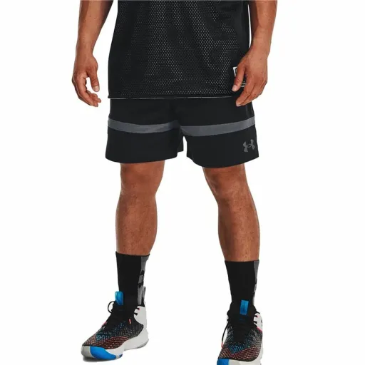 Calções de Basquetebol para Homem Under Armour Baseline Preto