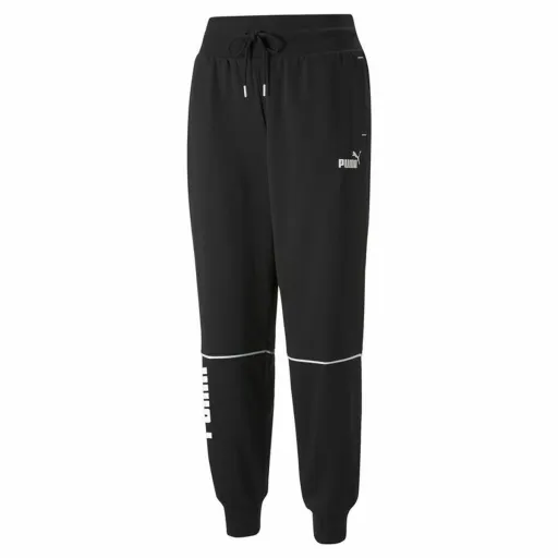 Calças de Treino para Adultos Puma Colorblock  Preto Mulher