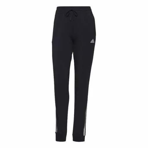 Calças de Treino para Adultos Adidas  Essentials 3 Stripes Mulher Azul