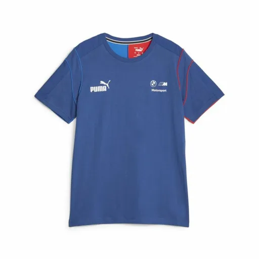 Camisola de Manga Curta Homem Puma Bmw Mms Mt7 Azul