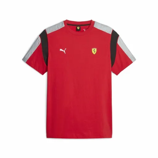 Camisola de Manga Curta Homem Puma Ferrari Race MT7 Vermelho