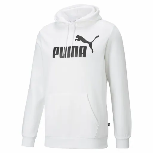 Polar com Capuz Homem Puma Ess Big Logo Branco