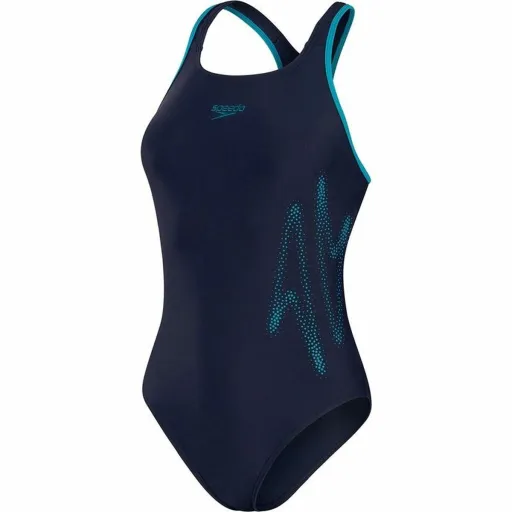 Fato de Banho Mulher Speedo HyperBoom Azul Escuro