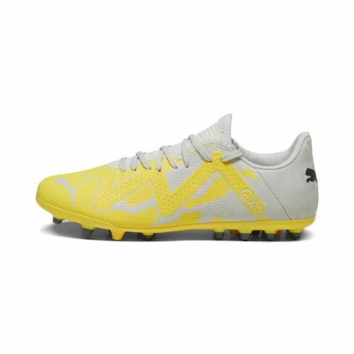 Chuteiras para Adultos Puma Future Play MG Amarelo Cinzento