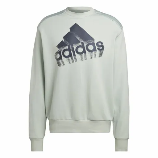 Polar Sem Capuz Unissexo Adidas Essentials Brand Love Turquesa