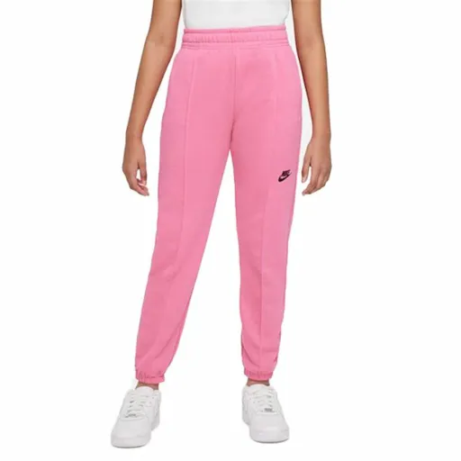 Calças Desportivas Infantis Nike Sportswear Cor de Rosa