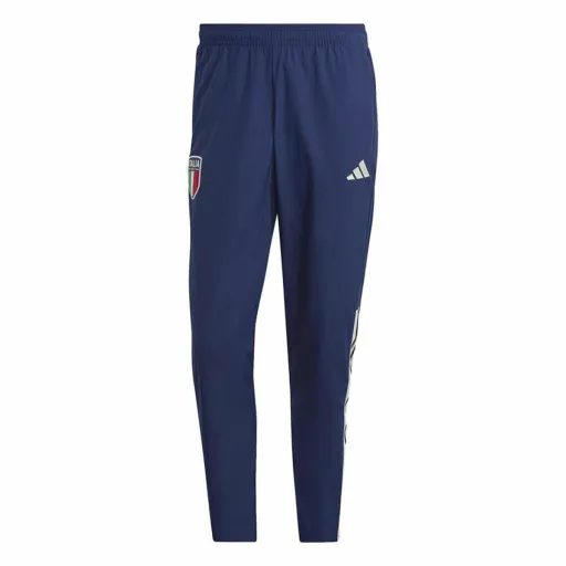 Calças de Treino de Futebol para Adultos Adidas Italia Azul Homem