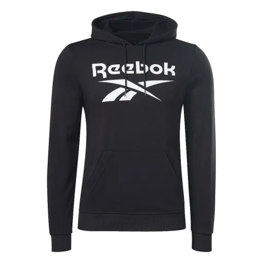 Polar com Capuz Homem Reebok I FT BIG LOGO OTH H54788  Preto