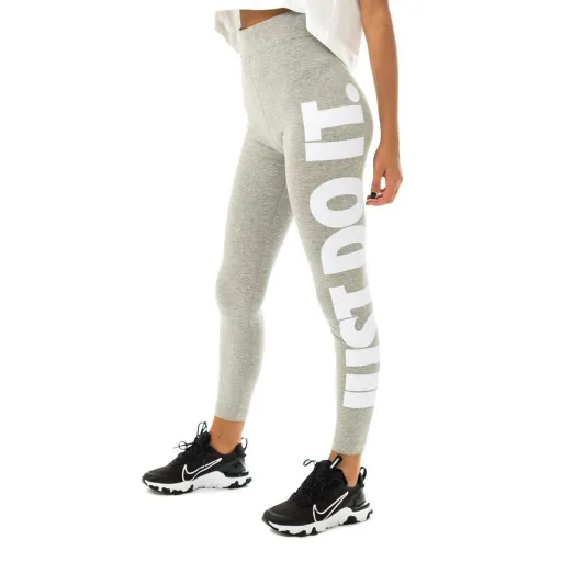 Leggings de Desporto de Mulher  GX HR LGGNG JDI Nike CZ8534 063 Cinzento