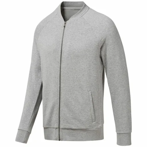 Casaco de Desporto para Homem Reebok Bomber Retro Cinzento