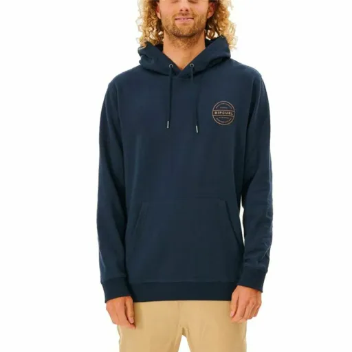 Polar com Capuz Homem Rip Curl Re Entry Azul Marinho