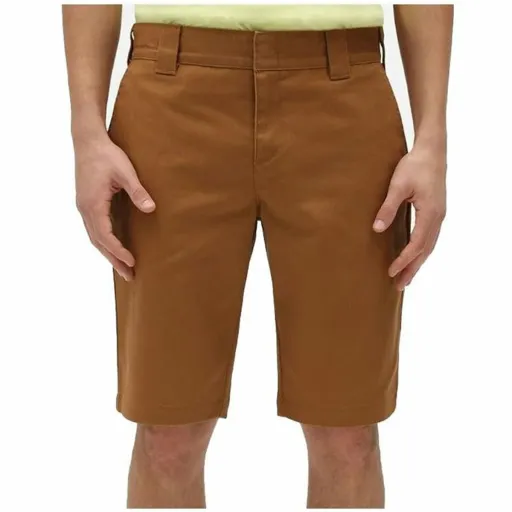 Calções de Desporto Dickies Slim Fit Rec Castanho Marrom Claro