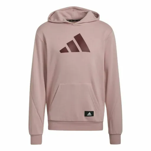 Polar com Capuz Homem Adidas Future Icons Cor de Rosa