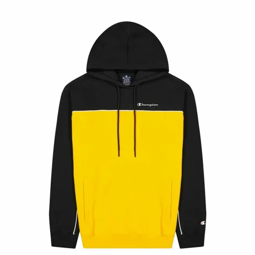 Polar com Capuz Homem Champion Amarelo