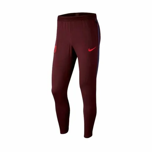 Calças de Treino de Futebol para Adultos F.C. Barcelona Nike Dri-FIT Strike Homem Vermelho Escuro