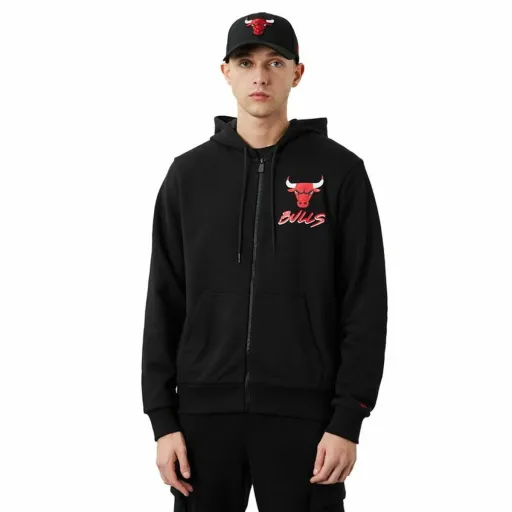 Casaco de Desporto para Homem New Era Chicago Bulls Preto