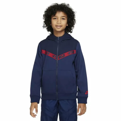 Casaco de Desporto Infantil Nike Sportswear Azul Escuro