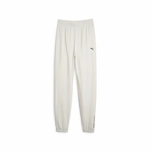 Calças Desportivas Puma  Studio Unwind  Branco Mulher