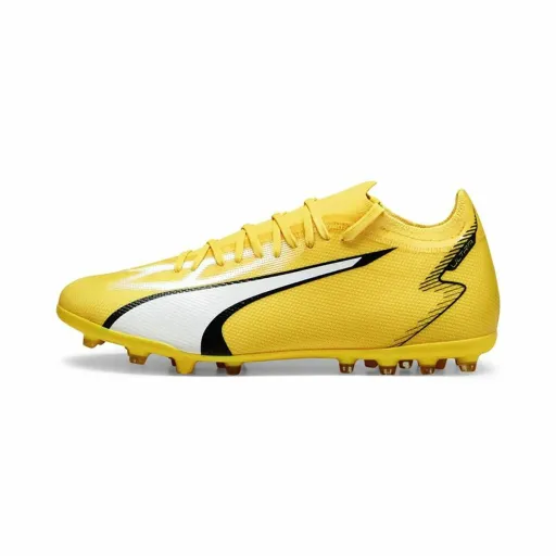 Chuteiras para Adultos Puma Ultra Match MG Amarelo