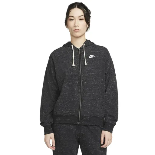 Polar com Capuz Mulher Nike Sportswear Cinzento Escuro