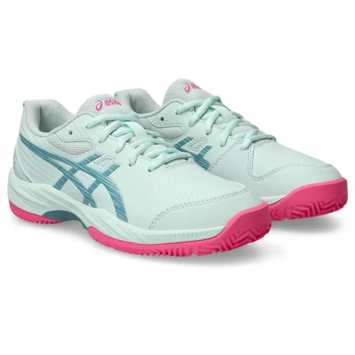 Sapatilhas de Pádel para Crianças Asics Gel-Game 9  Azul Claro