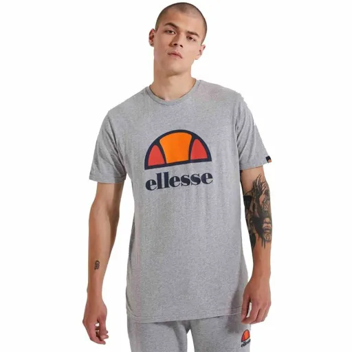 Camisola de Manga Curta Homem Ellesse Dyne  Cinzento