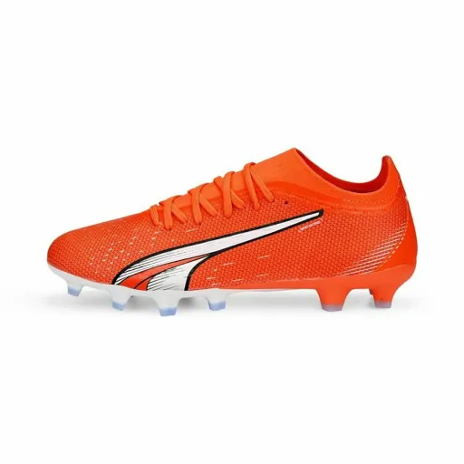 Chuteiras para Adultos Puma Ultra Match Fg/Ag Laranja Escuro Unissexo