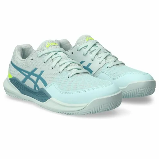 Sapatilhas de Ténis para Mulher Asics Gel-Resolution 9 Água-Marinha