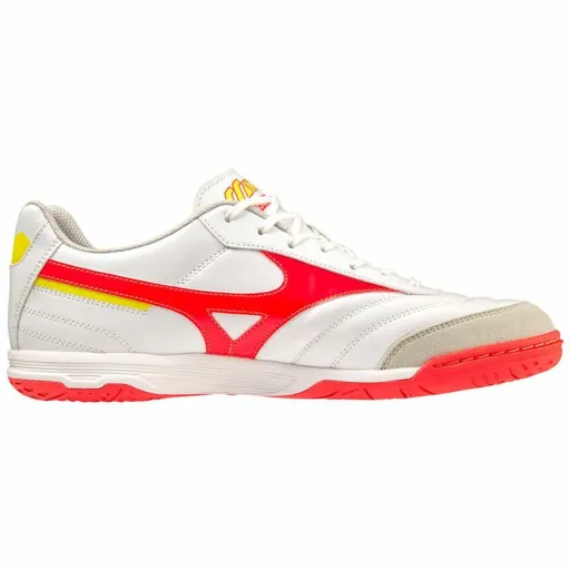 Chuteiras de Futebol de Salão para Adultos Mizuno Morelia Sala Classic Homem Branco