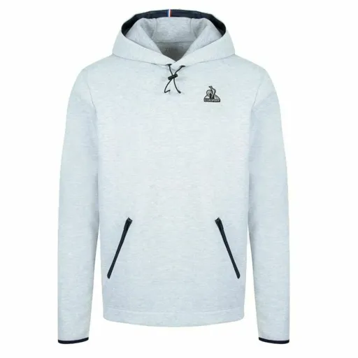 Polar com Capuz Homem Le Coq Sportif Tech Cinzento