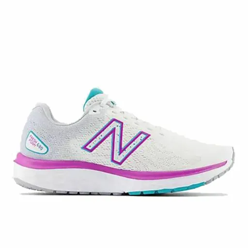 Sapatilhas de Running para Adultos New Balance Fresh Foam 680v7 Branco Mulher