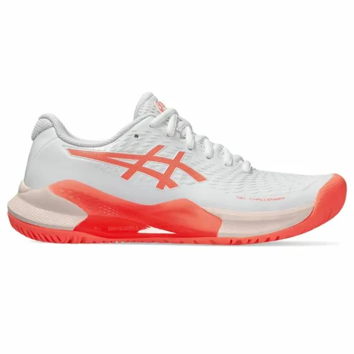 Sapatilhas de Ténis para Mulher Asics Gel-Challenger 14 Branco Laranja