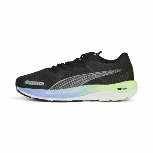 Sapatilhas de Running para Adultos Puma Velocity Nitro 2 Fad Preto Homem