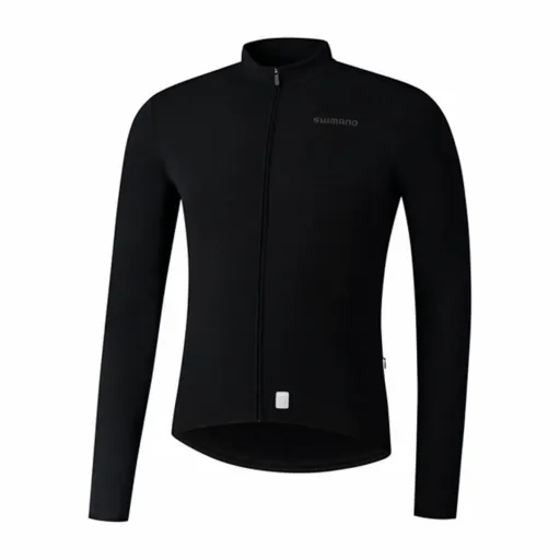 Jersey de Ciclismo Shimano Vertex Thermal Preto