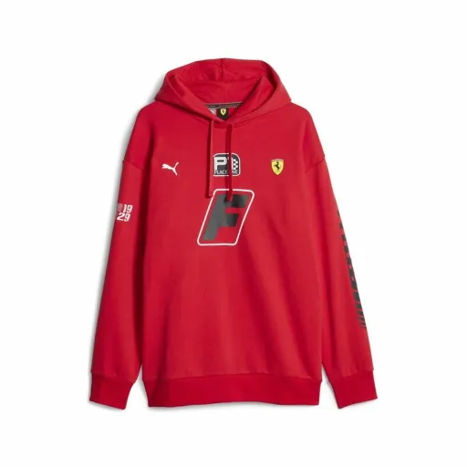 Polar com Capuz Homem Puma Ferrari Race Garage Vermelho