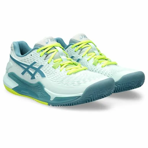 Sapatilhas de Ténis para Mulher Asics Gel-Resolution 9 Clay Água-Marinha